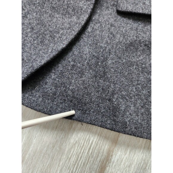 VTG Pendleton 100% Wool Blazer Gray USA Made Double Breasted Lined Sz 14 - Picture 6 of 10